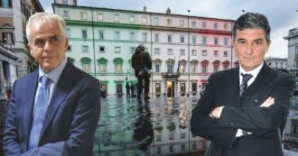 Copertina di Uomini di Palazzo Chigi negli uffici degli “spioni”