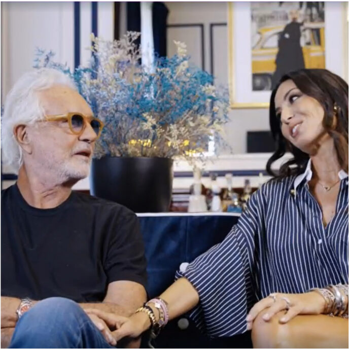 “Se si risposa? Lo ammazzo”: l’ironia di Elisabetta Gregoraci sull’ex marito Flavio Briatore durante un fuori onda a Questioni di stile