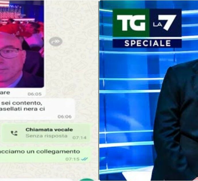 “Con la Casellati nera ci saremmo annoiati”: lo screenshot della chat privata tra Mentana e Cazzullo va in onda su La7