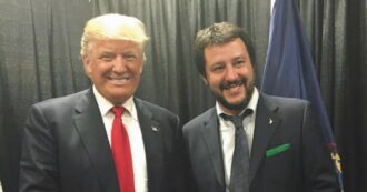 Copertina di Meloni è cauta su Donald. Salvini: no altre armi a Kiev