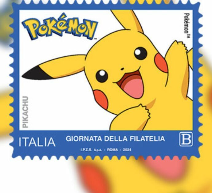  il Ministero dedica un francobollo all’iconico Pokémon