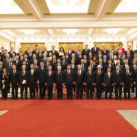 Il Presidente della Repubblica, Sergio Mattarella, e il Presidente della Repubblica Popolare Cinese, Xi Jinping, alla presentazione dei risultati del Forum culturale Italia – Cina
(foto di Francesco Ammendola – Ufficio per la Stampa e la Comunicazione della Presidenza della Repubblica)Politica, 08 novembre 2024 Pechino, Cina (Foto Ufficio stampa Quirinale/LaPresse)