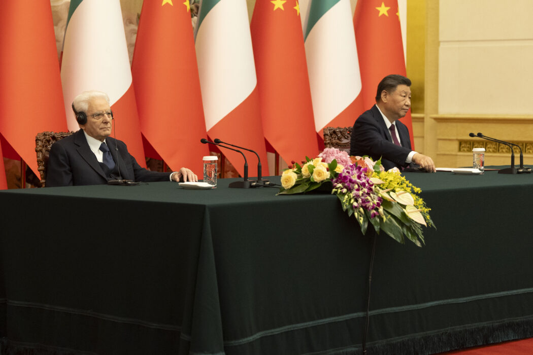 Il Presidente della Repubblica, Sergio Mattarella, e il Presidente della Repubblica Popolare Cinese, Xi Jinping, alla presentazione dei risultati del Forum culturale Italia – Cina
(foto di Francesco Ammendola – Ufficio per la Stampa e la Comunicazione della Presidenza della Repubblica)Politica, 08 novembre 2024 Pechino, Cina (Foto Ufficio stampa Quirinale/LaPresse)