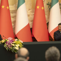 Il Presidente della Repubblica, Sergio Mattarella, e il Presidente della Repubblica Popolare Cinese, Xi Jinping, alla presentazione dei risultati del Forum culturale Italia – Cina
(foto di Francesco Ammendola – Ufficio per la Stampa e la Comunicazione della Presidenza della Repubblica)Politica, 08 novembre 2024 Pechino, Cina (Foto Ufficio stampa Quirinale/LaPresse)