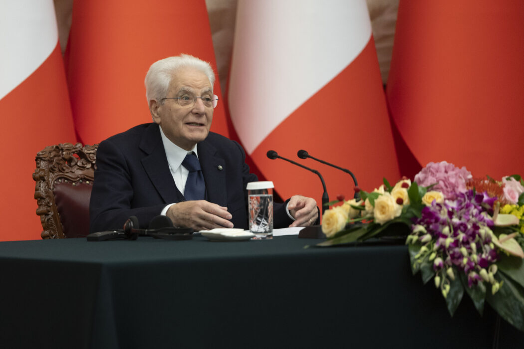 Il Presidente della Repubblica, Sergio Mattarella, e il Presidente della Repubblica Popolare Cinese, Xi Jinping, alla presentazione dei risultati del Forum culturale Italia – Cina
(foto di Francesco Ammendola – Ufficio per la Stampa e la Comunicazione della Presidenza della Repubblica)Politica, 08 novembre 2024 Pechino, Cina (Foto Ufficio stampa Quirinale/LaPresse)