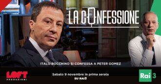 Copertina di Bocchino a La Confessione di Gomez (Rai3): “Nel ’94 abitavo con Buttafuoco vicino a una prostituta trans, ma citofonavano tutti da noi”