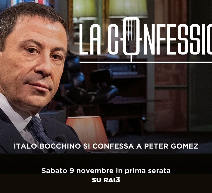 Bocchino a La Confessione di Gomez (Rai3): “Nel ’94 abitavo con Buttafuoco vicino a una prostituta trans, ma citofonavano tutti da noi”