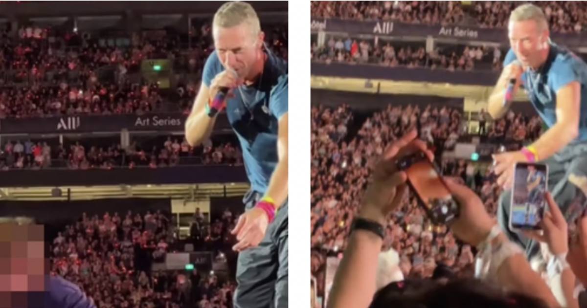 Chris Martin ferma il concerto a Sidney per aiutare un bambino “pressato” dalla folla – Il video è virale