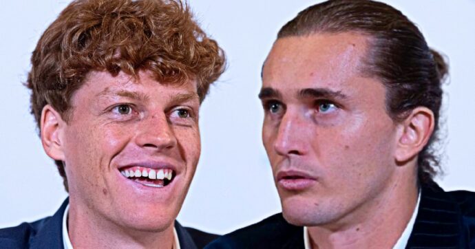 Atp Finals, Sinner riceve il premio per il “miglior taglio di capelli”. Ma Zverev protesta: “Li ho fatti crescere per tre anni” – Video