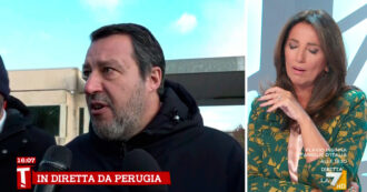 Copertina di Salvini sbotta con l’inviata: “Con voi di La7 è sempre una fatica ma rispetto alla Gruber questa intervista è una passeggiata di salute”