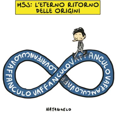 Copertina di La vignetta di Natangelo