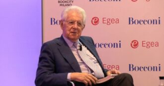 Copertina di Rapporto Draghi, Monti: “Sono contro le proposte che indeboliscono aree dove decisioni sono sovranazionali”