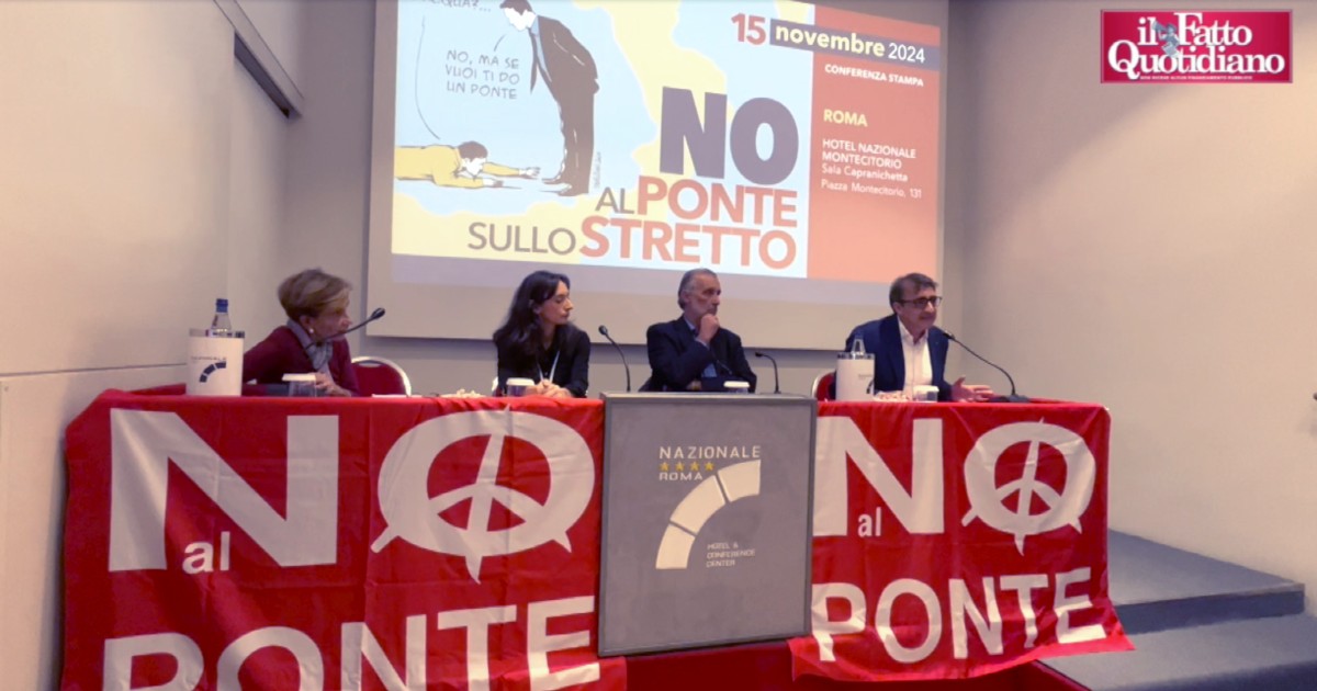 Ponte sullo Stretto, il fronte della protesta che unisce comitati, sindacati e partiti: “Opera inutile e dannosa. Saccheggiano fondi al Sud”