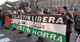 Copertina di Corteo per la Palestina a Torino: “Basta armi a Israele, fermiamo l’Occidente genocida e guerrafondaio”