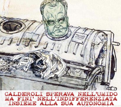 Copertina di La vignetta di Mannelli