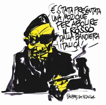 Copertina di La vignetta di Beppe Mora