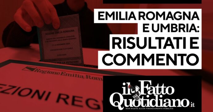 Copertina di Elezioni regionali in Emilia Romagna e Umbria: risultati e commento in diretta con Peter Gomez