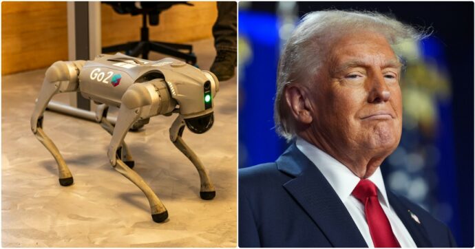 Da Black Mirror alla realtà: Donald Trump usa cani-robot per la sicurezza nella sua residenza di Mar-A-Lago