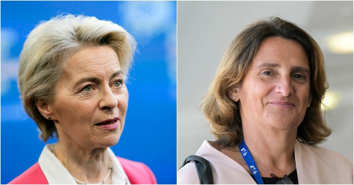 Popolari spagnoli all’attacco della socialista Ribera in Parlamento: commissione Ue in ostaggio: no al von der Leyen bis prima del 20