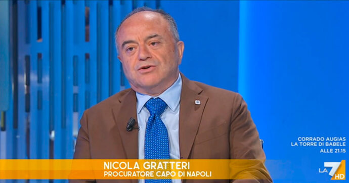 Copertina di Gratteri a La7: “Governo la smetta di attaccare i giudici, in Albania grande spreco di forze dell’ordine. Nordio? Sarà esperto di Venezia…”