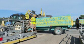 Copertina di Nuove proteste degli agricoltori in Francia e Inghilterra: trattori alla frontiera con la Spagna di Le Boulou, sui Pirenei e a Londra