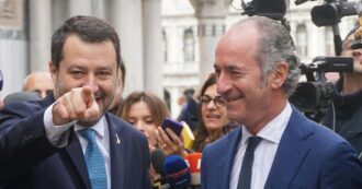 Copertina di Matteo Salvini: “Vogliamo Veneto e 3° mandato. Armi a Kiev? Ora arriva Trump”