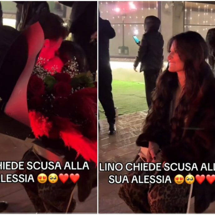  “Lui mi ha regalato una stella”. Le scuse, poi la proposta di matrimonio