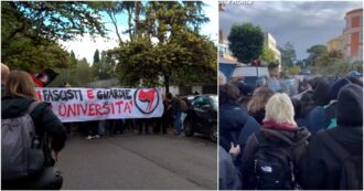 Copertina di Tensioni alla Sapienza tra collettivi studenteschi e polizia: cariche di alleggerimento dagli agenti in tenuta antisommossa – Video