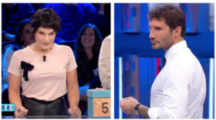 Copertina di “Un balletto me lo fai? E chi ti vede più”. Giordana implora per tutta la puntata Stefano De Martino di ballare ma lui si rifiuta: “Sono fuori servizio”