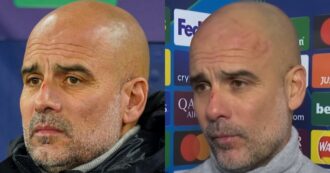 Copertina di Guardiola sconvolge la sala stampa dopo il terribile pari del Manchester City: “Questi graffi? Voglio farmi del male” – Video