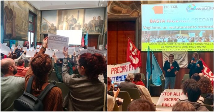 Assemblea permanente dei precari del Cnr: occupata la sede centrale a Roma per chiedere la stabilizzazione