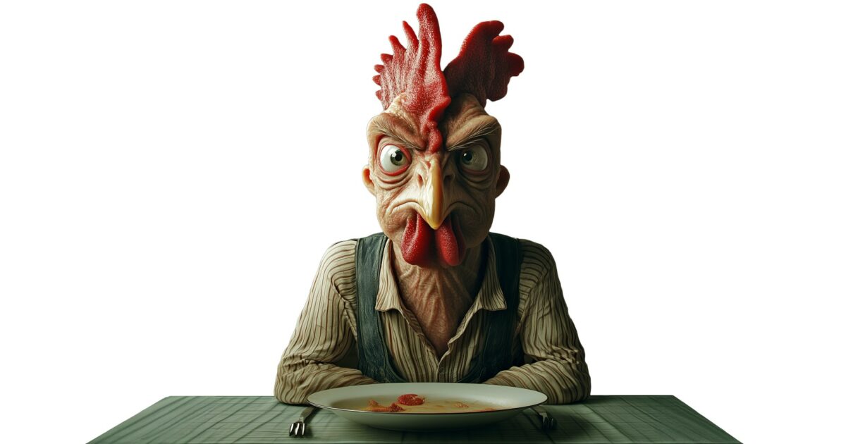 Se i polli siamo noi: mangiami, stupido