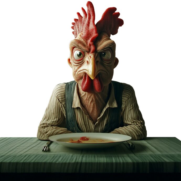 Se i polli siamo noi: mangiami, stupido