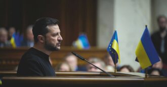 Copertina di Zelensky: “Noi nella Nato senza i territori perduti”