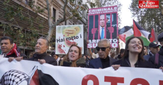 Copertina di Migliaia in corteo a Roma per la Palestina: “Si rispetti la decisione della Corte penale internazionale, Netanyahu va arrestato”