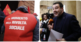 Copertina di Salvini ribadisce: “Precetterò ancora”. I sindacati: “Così viola la Costituzione, si apra un confronto”