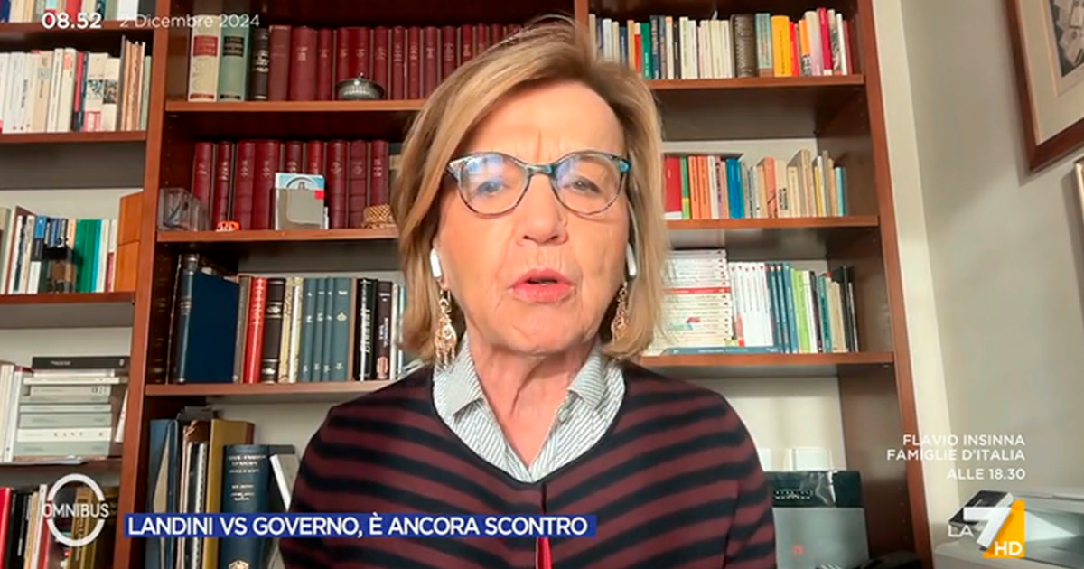 Sciopero, Fornero difende Landini: “È l’opposto della violenza, dà voce al malessere dei lavoratori. Salvini? Attacca per abitudine”. Su La7