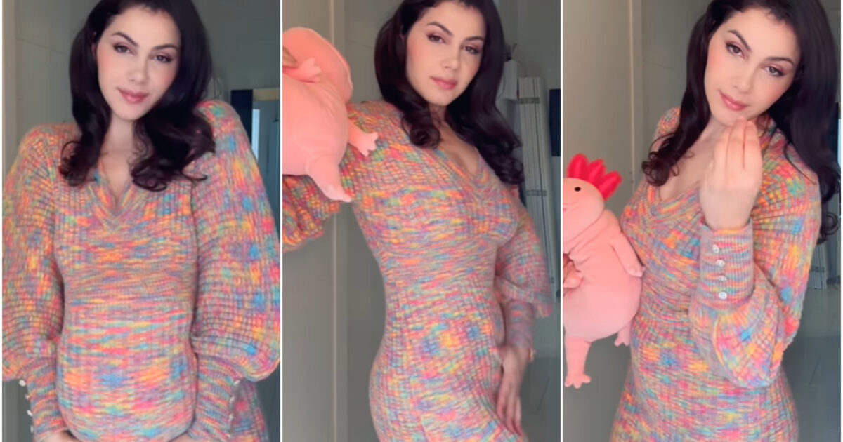 Valentina Nappi svela di non essere incinta e poi fa una domanda ai suoi follower