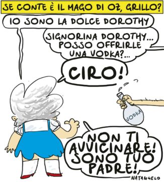 Copertina di La vignetta di Natangelo