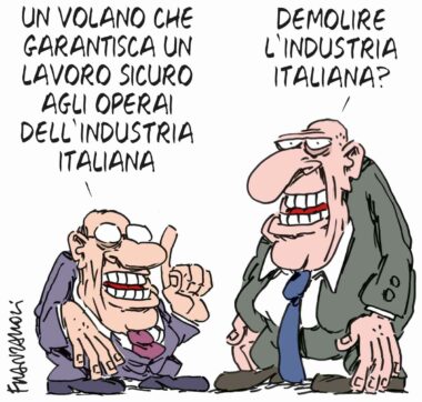 Copertina di La vignetta di Franzaroli