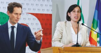 Copertina di Schlein, l’unica in silenzio sul caso Stellantis-Elkann