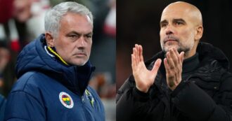 Copertina di Mourinho e Guardiola litigano anche sul gesto delle dita: “I miei trofei tutti puliti, non come i suoi”