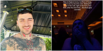 Copertina di Zayn Malik cancella il concerto quando la sala è già piena di spettatori: “Ho un problema che mi impedisce di esibirmi”