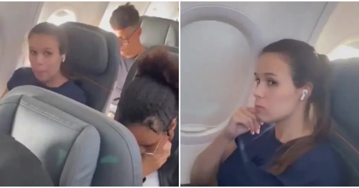 “Sei disgustosa e maleducata perché mio figlio piange e tu non gli cedi il posto”: una madre furiosa in aereo contro la TikToker Jennifer Castro