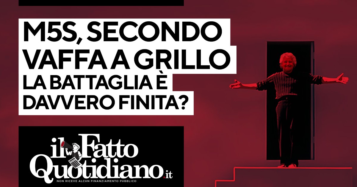 M5S, secondo vaffa a Grillo: la battaglia è davvero finita? La diretta con Peter Gomez e Luca De Carolis