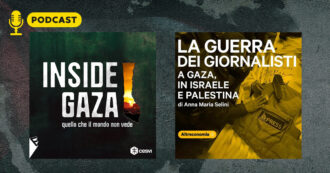 Copertina di ‘Inside Gaza’ e ‘La guerra dei giornalisti’, i podcast raccontano la complessità della Striscia sotto assedio – LA PRIMA PUNTATA