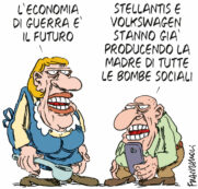 Copertina di La vignetta di Franzaroli