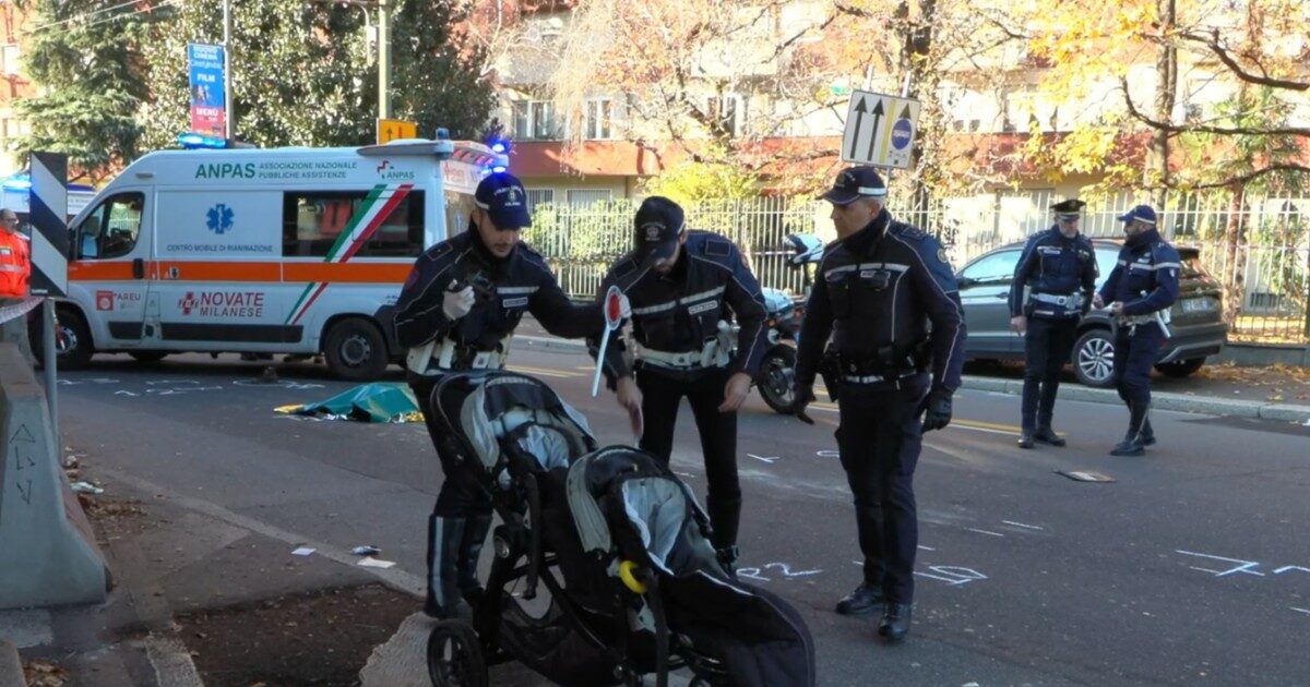 Milano, un tir travolge e uccide mamma con due bimbi in passeggino. L’autista scappa dopo l’incidente