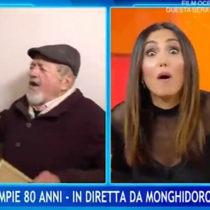 “Io sono per la fi*a”: la gaffe dell’amico di Gianni Morandi fa sbiancare Caterina Balivo e il suo inviato