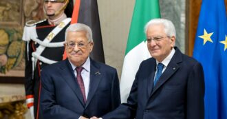 Copertina di Mattarella incontra Abu Mazen: “Violenza inaccettabile a Gaza”. Il capo dell’Anp: “Noi disponibili a riconoscere Israele”